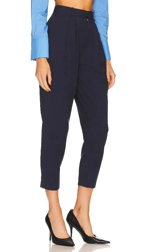 L'Academie Beck Trouser in Navy