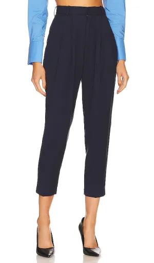 L'Academie Beck Trouser in Navy