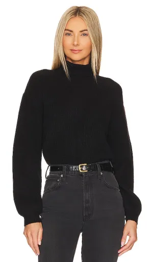 L'Academie Cashew Pullover in Black