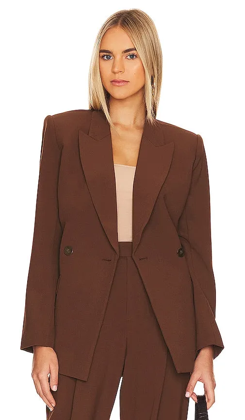 L'Academie Kaya Blazer in Brown