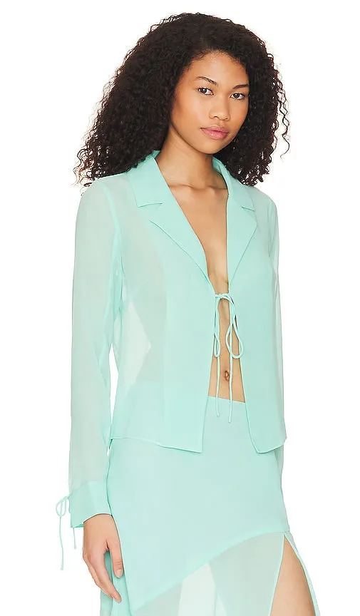 L'Academie Rinna Top in Blue
