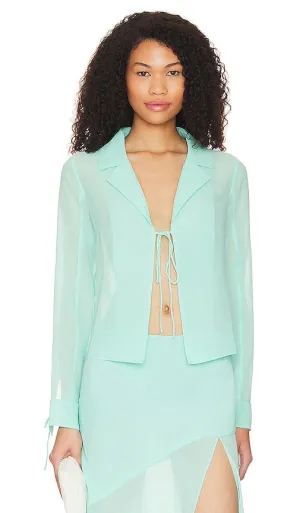 L'Academie Rinna Top in Blue