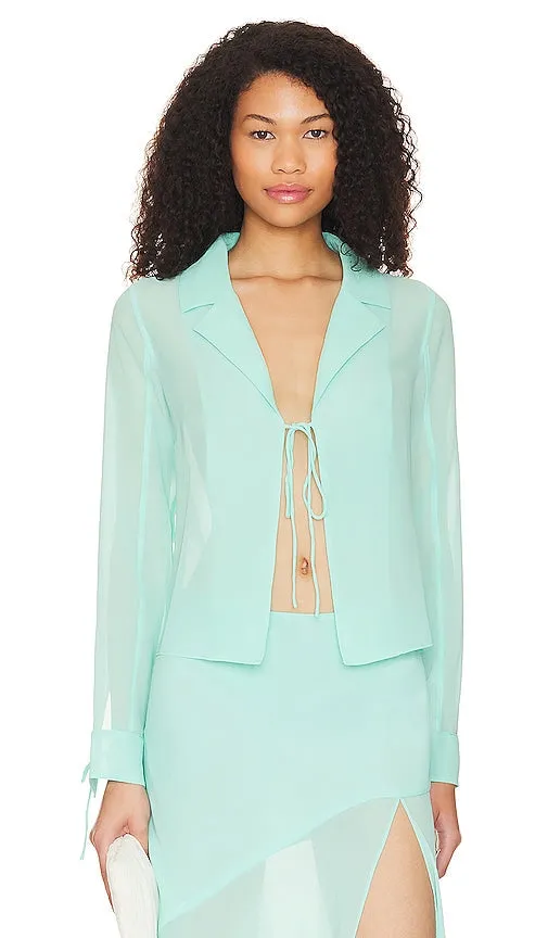 L'Academie Rinna Top in Blue
