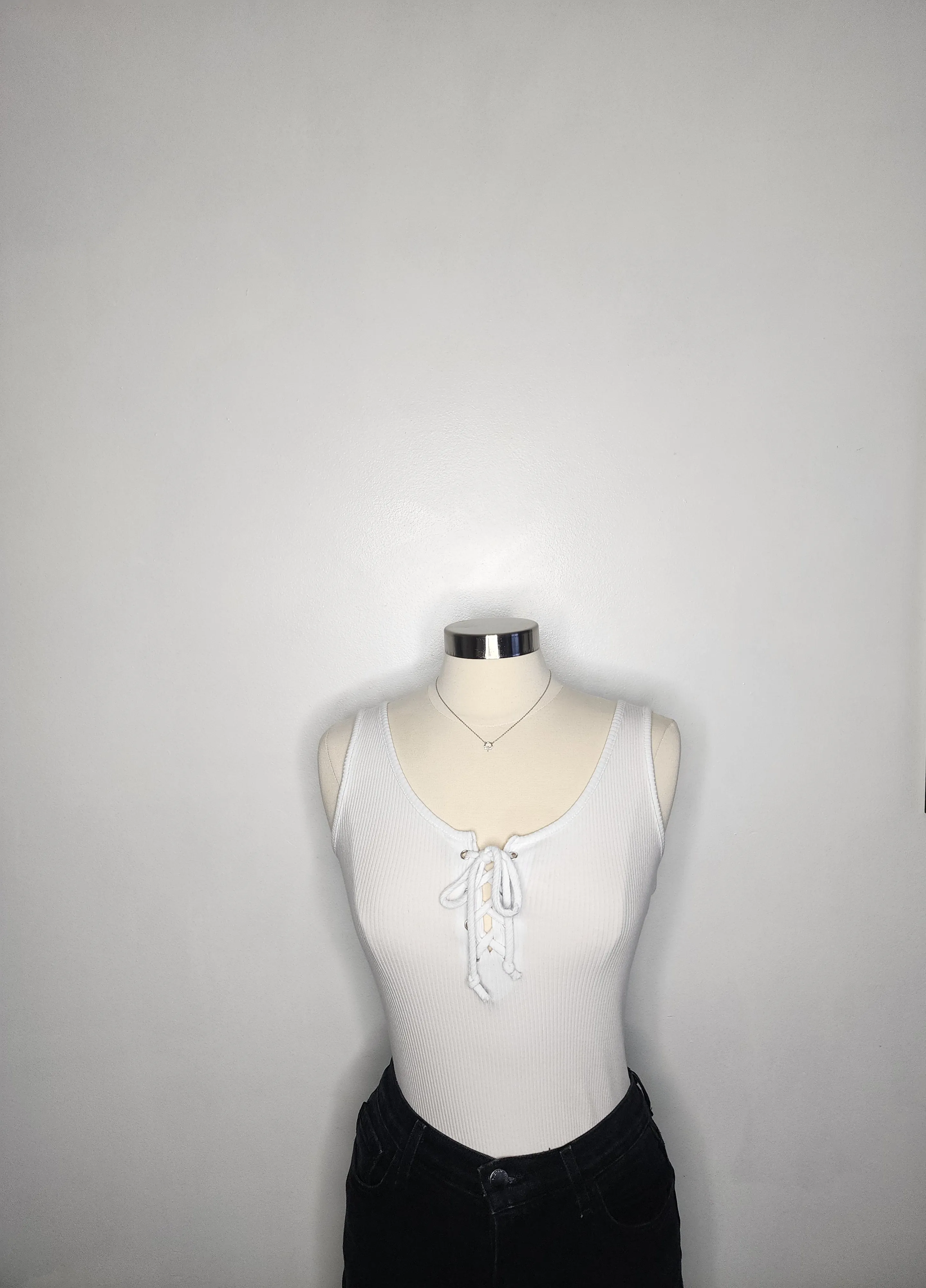 LACE UP BODYSUIT