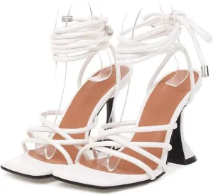 Ladies Diamonds Heel For Wedding Party Dress High Fasion Sexy Chunky Heel Sandal High Cushion Walking Shoes Women