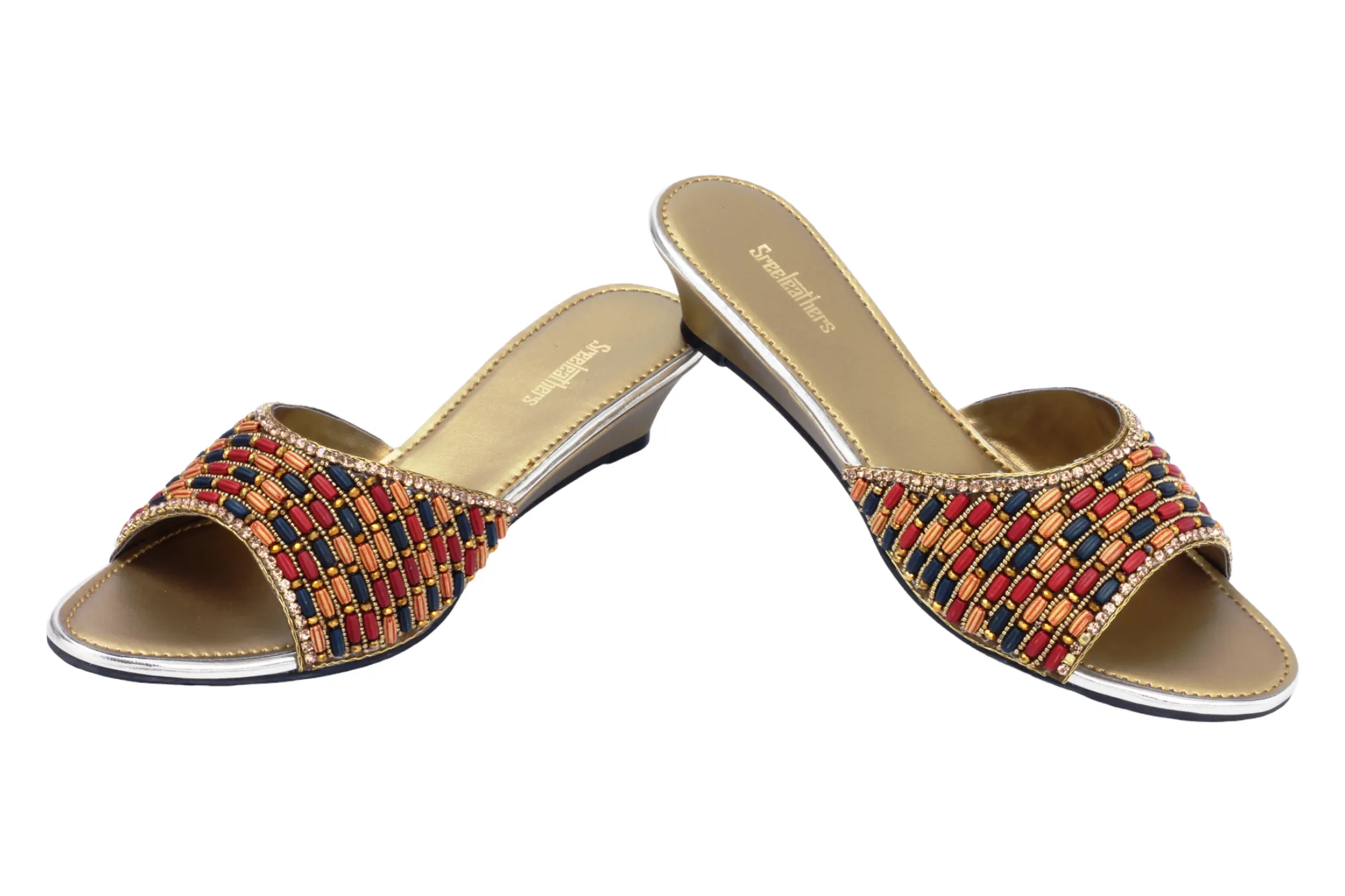 Ladies fancy heel chappal 990921