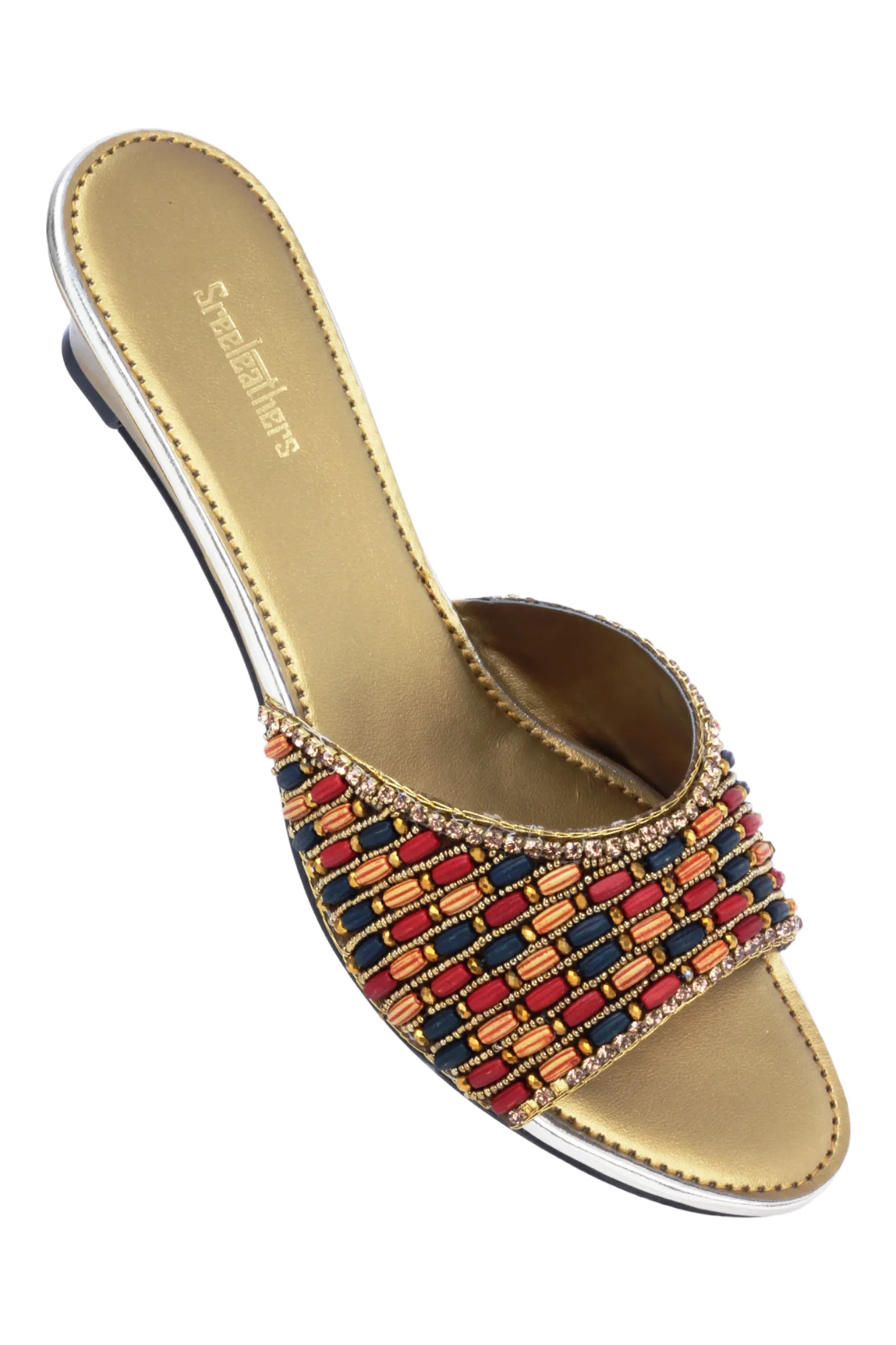 Ladies fancy heel chappal 990921