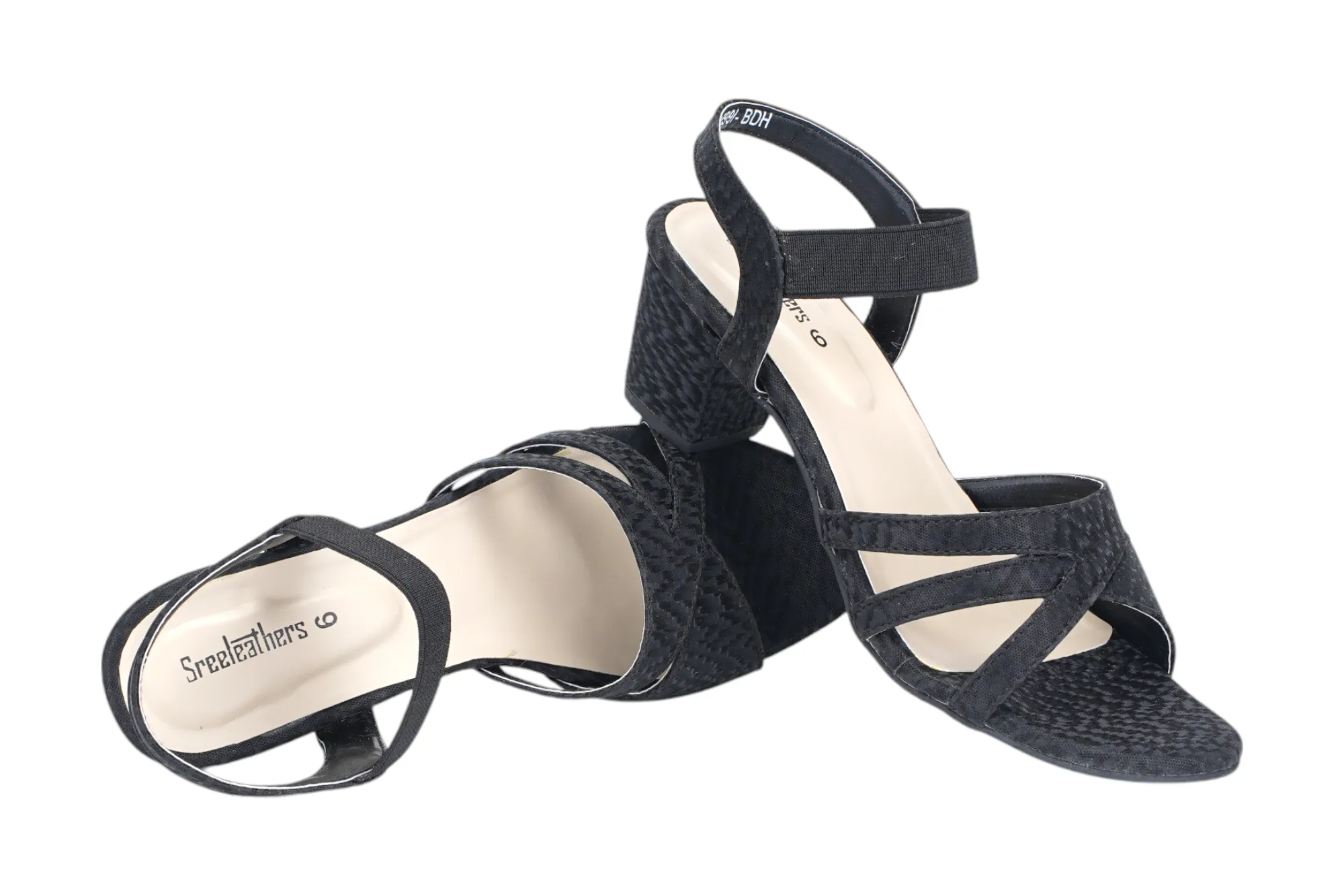 LADIES  HEEL SANDAL 21022
