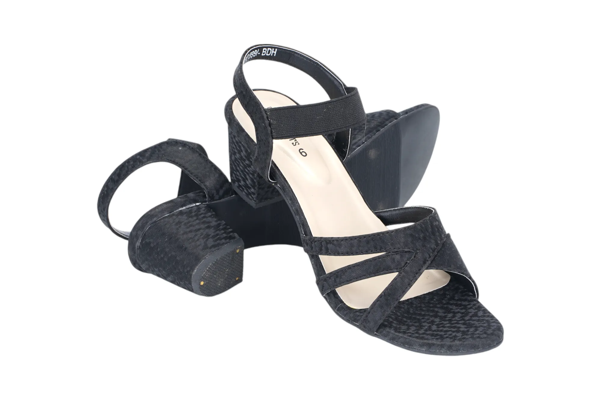 LADIES  HEEL SANDAL 21022