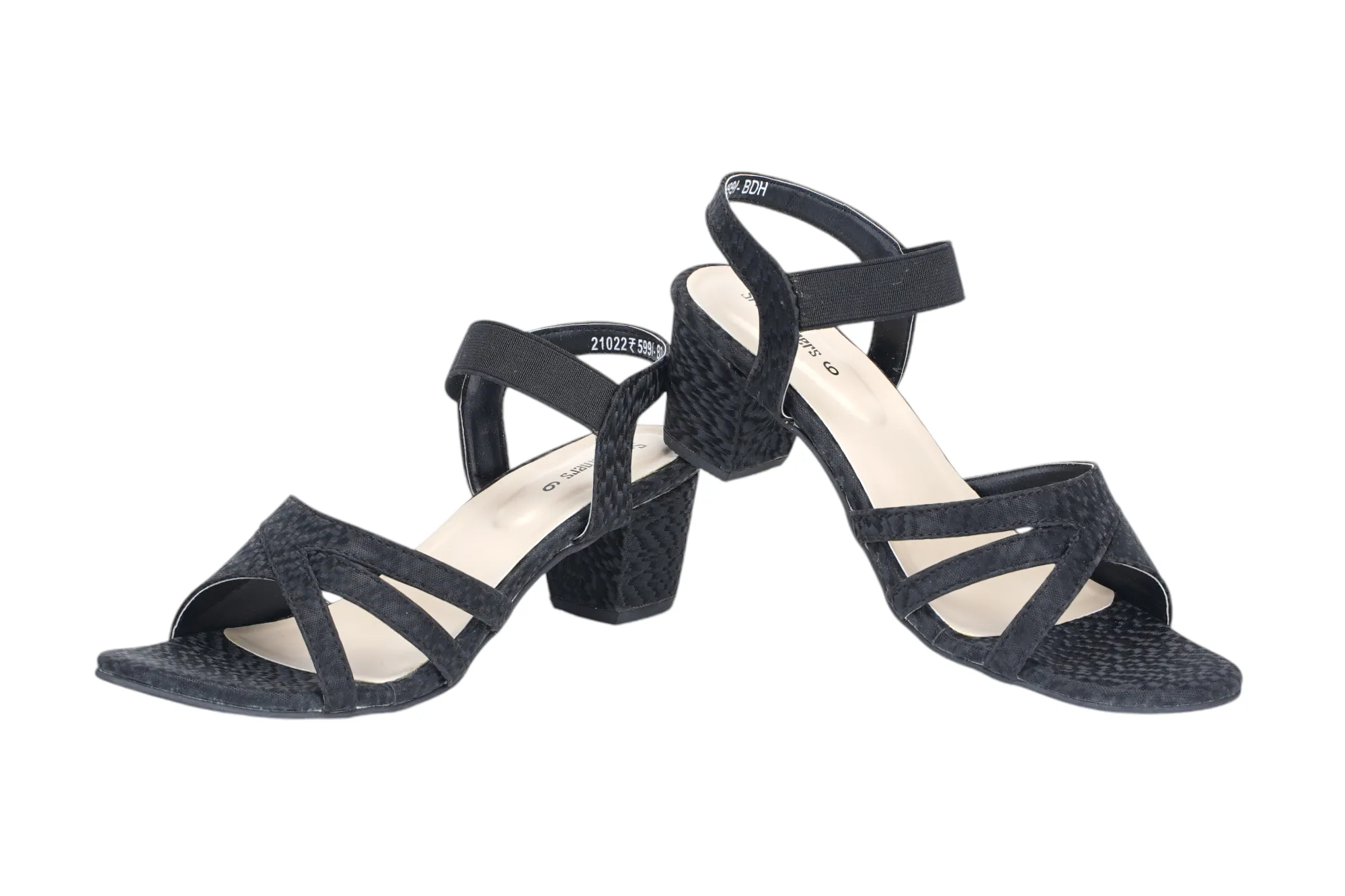 LADIES  HEEL SANDAL 21022