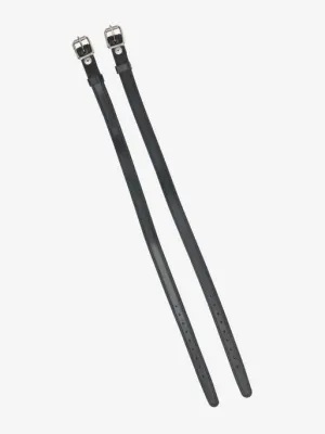 LeMieux Rubber Spur Straps Black