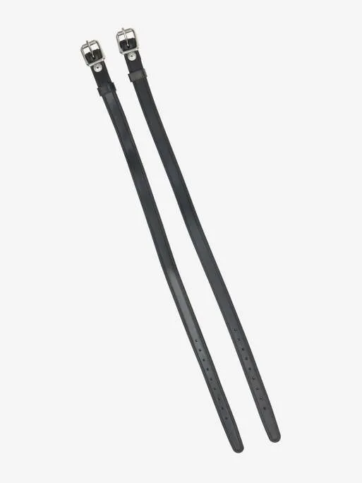LeMieux Rubber Spur Straps Black