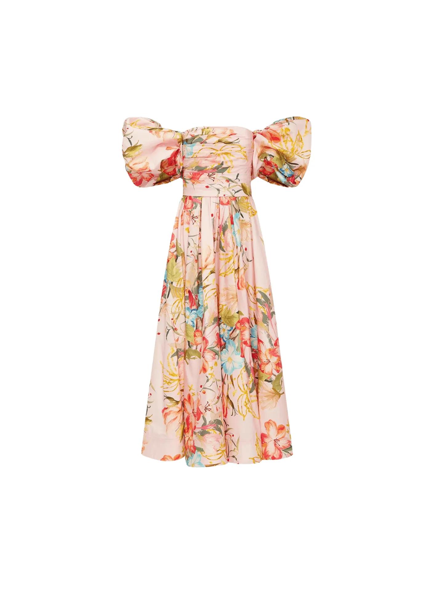 LEO LIN - Matilda Puff Sleeve Midi
