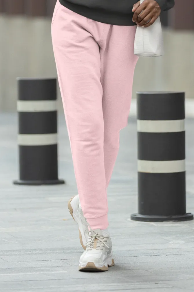 Light Pink Jogger For Women