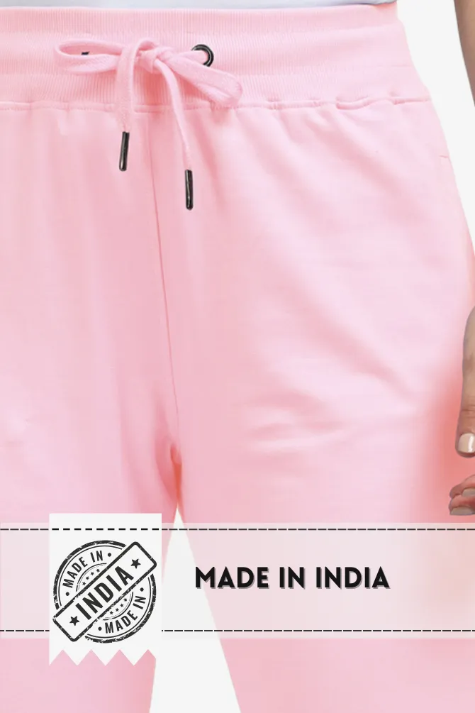 Light Pink Jogger For Women