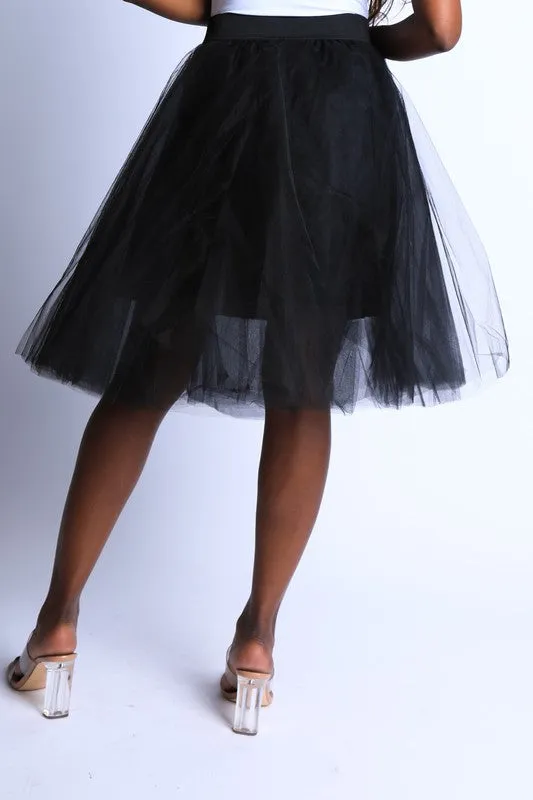 Lillith tulle skirt