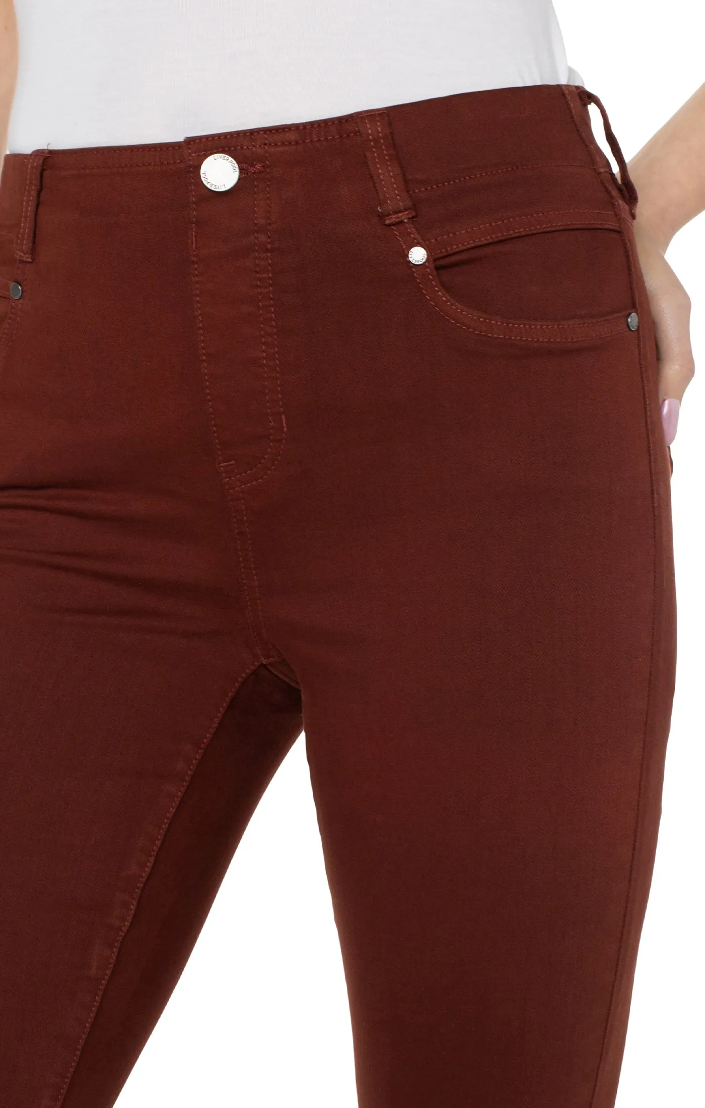 Liverpool Gia Glider Ankle Skinny (Brunette)