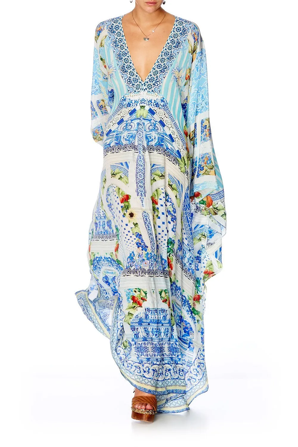 LONG KAFTAN WITH WAIST TAB A NIGHT TO REMEMBER