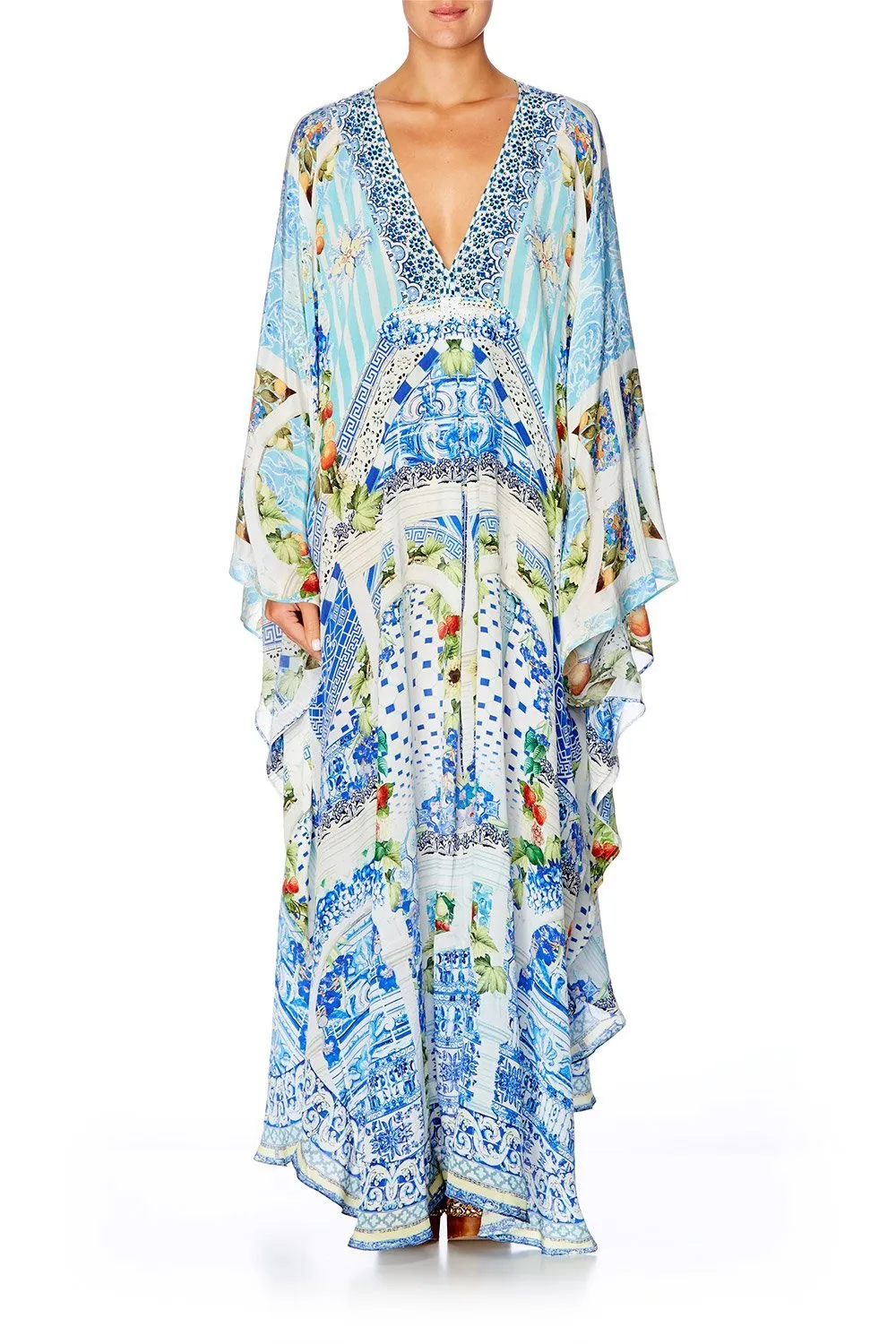 LONG KAFTAN WITH WAIST TAB A NIGHT TO REMEMBER