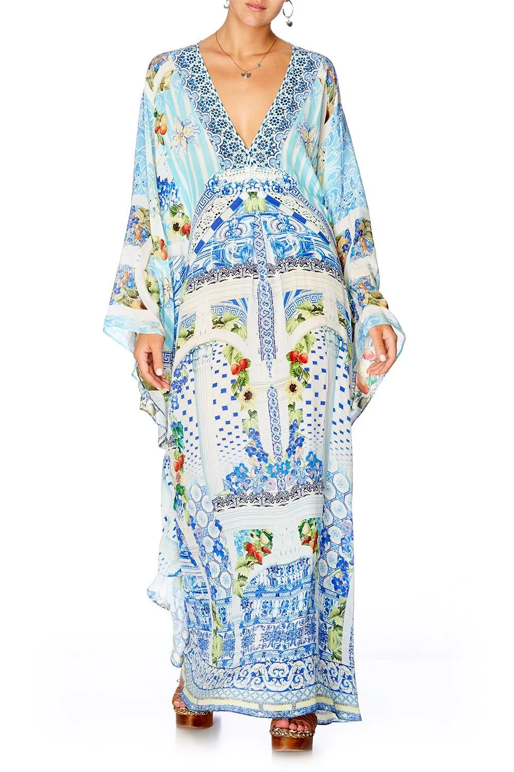 LONG KAFTAN WITH WAIST TAB A NIGHT TO REMEMBER