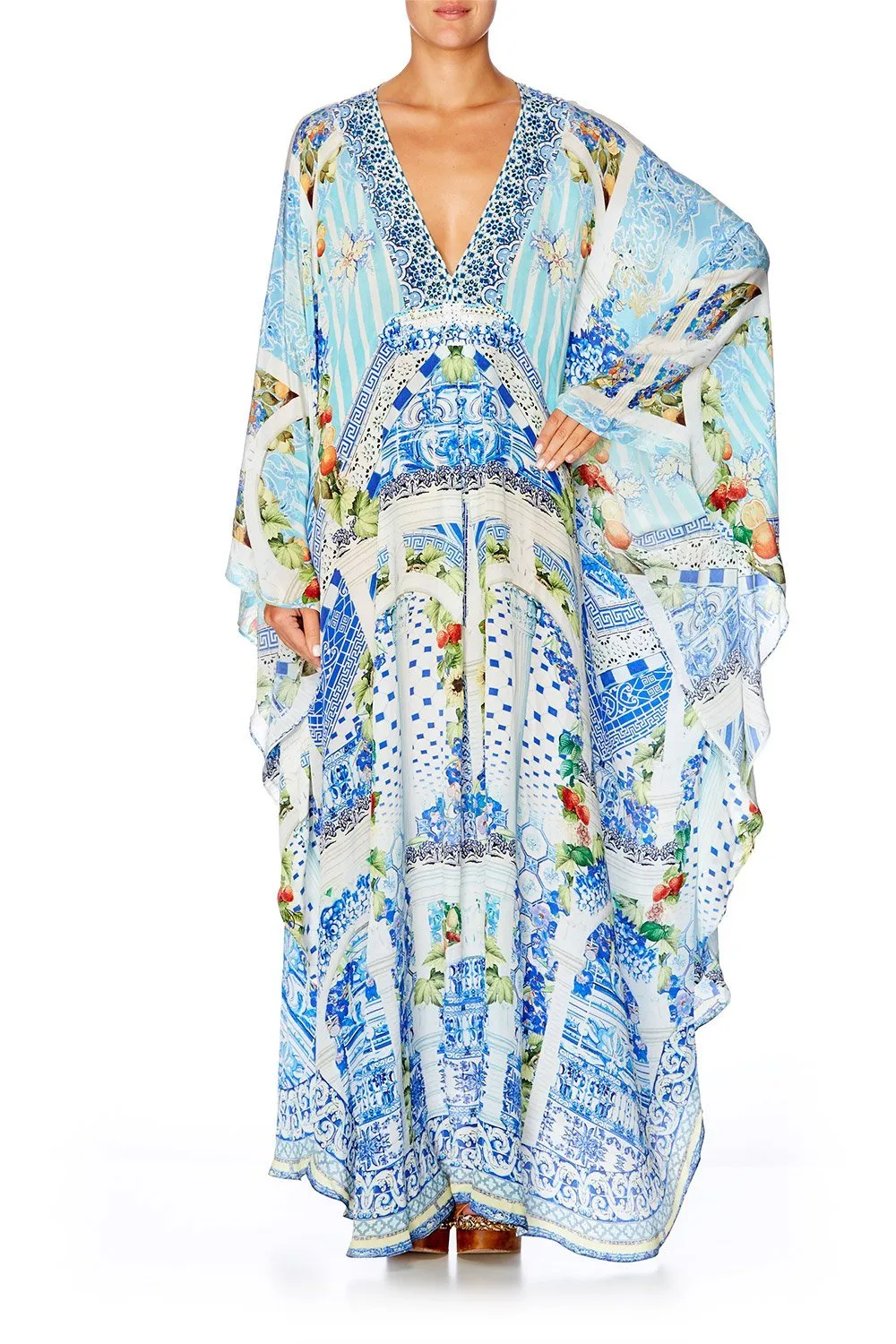 LONG KAFTAN WITH WAIST TAB A NIGHT TO REMEMBER