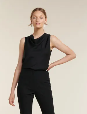 Lottie Cowl Neck Racer Tank