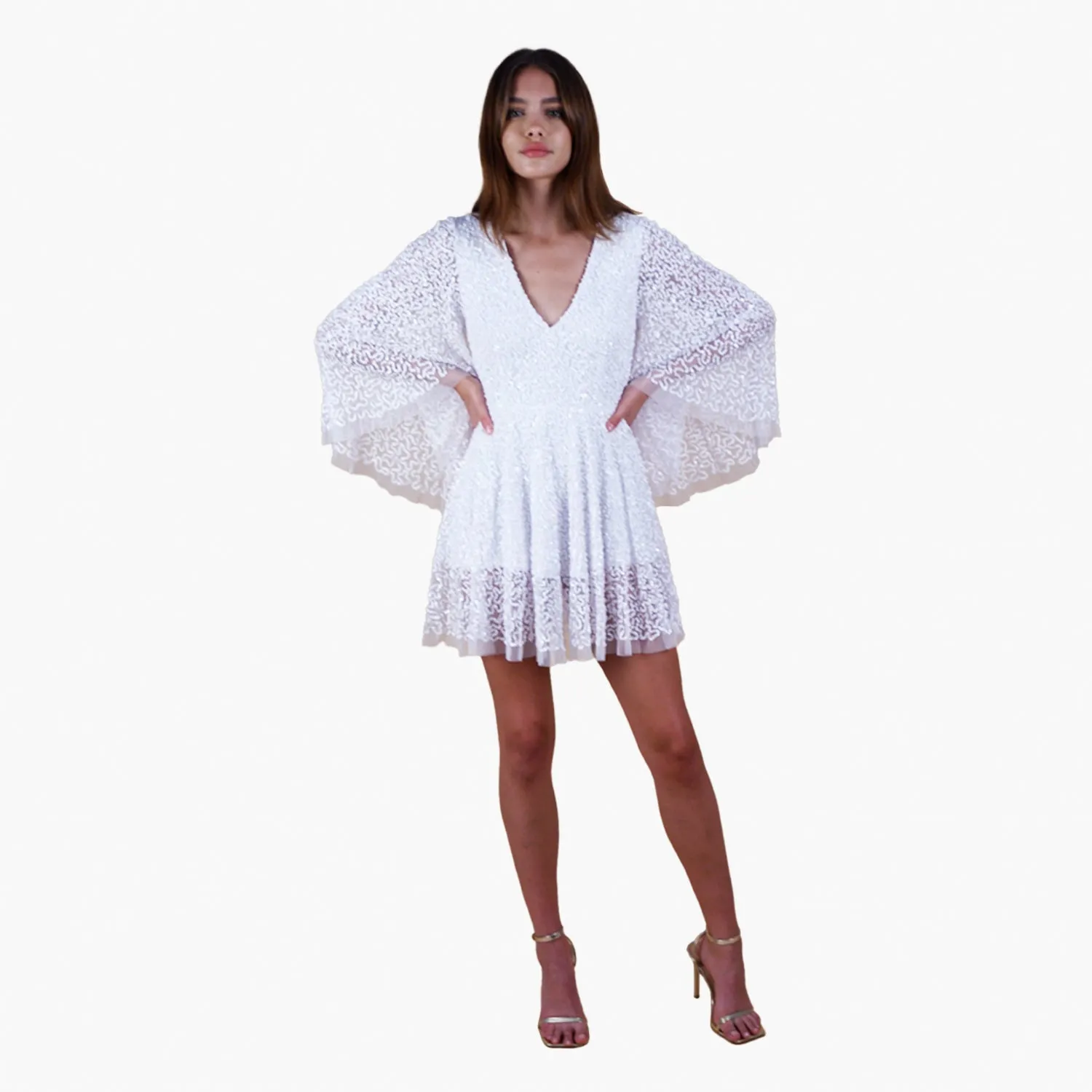 Lyric Sequin Beaded Dress