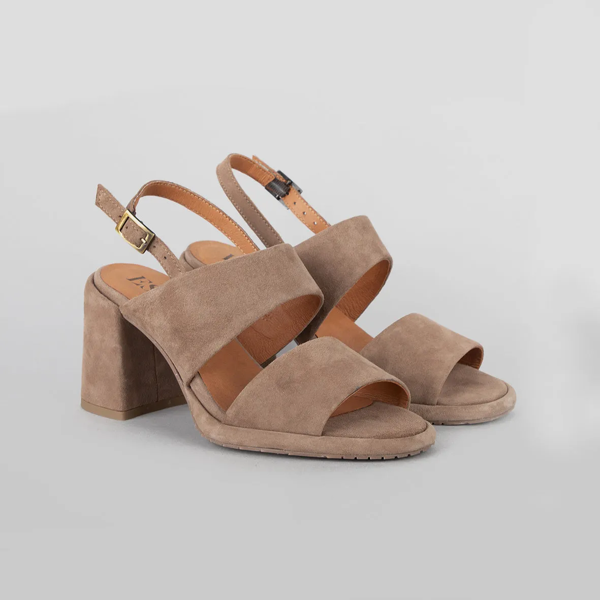 Maribex Taupe Suede