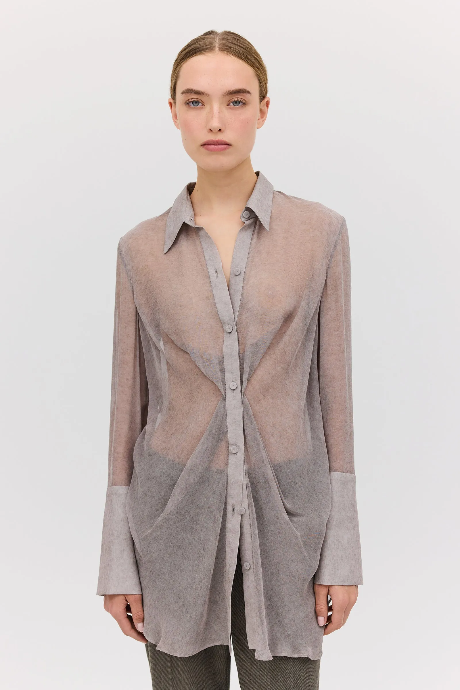 MARLE GEORGETTE WHISPER SHIRT