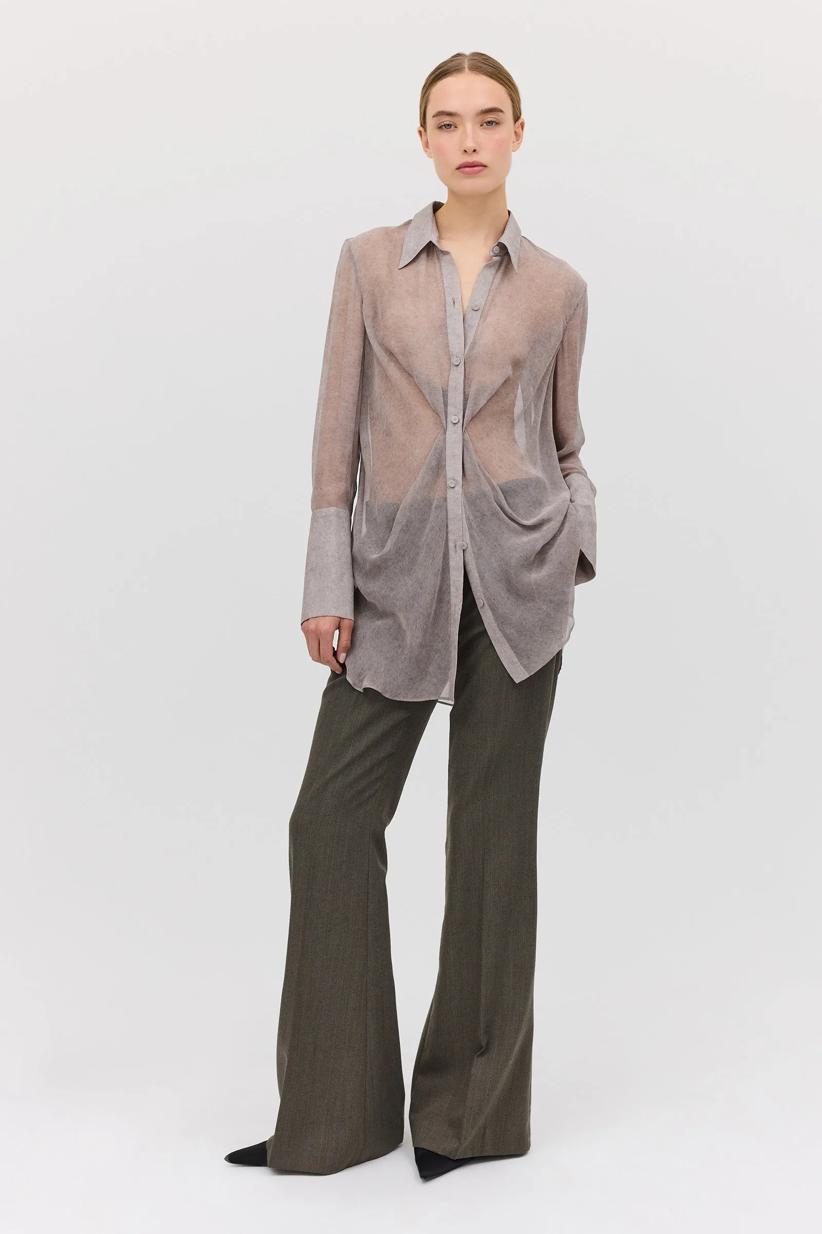MARLE GEORGETTE WHISPER SHIRT