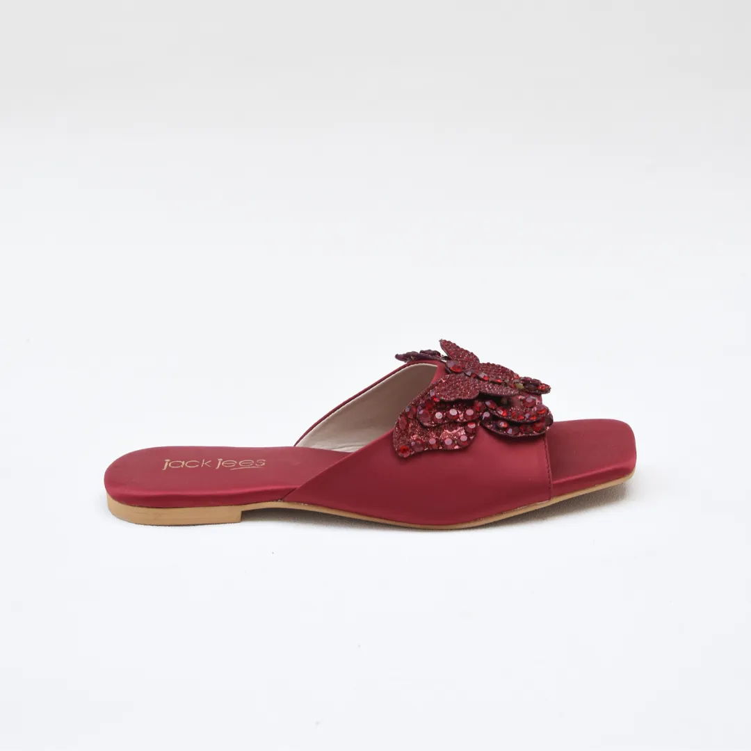 Midnight Butterfly Luxe Maroon
