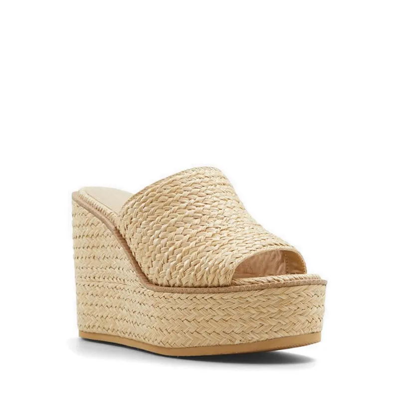 Midsommar Wedge Sandals - Open Natural