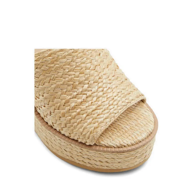 Midsommar Wedge Sandals - Open Natural