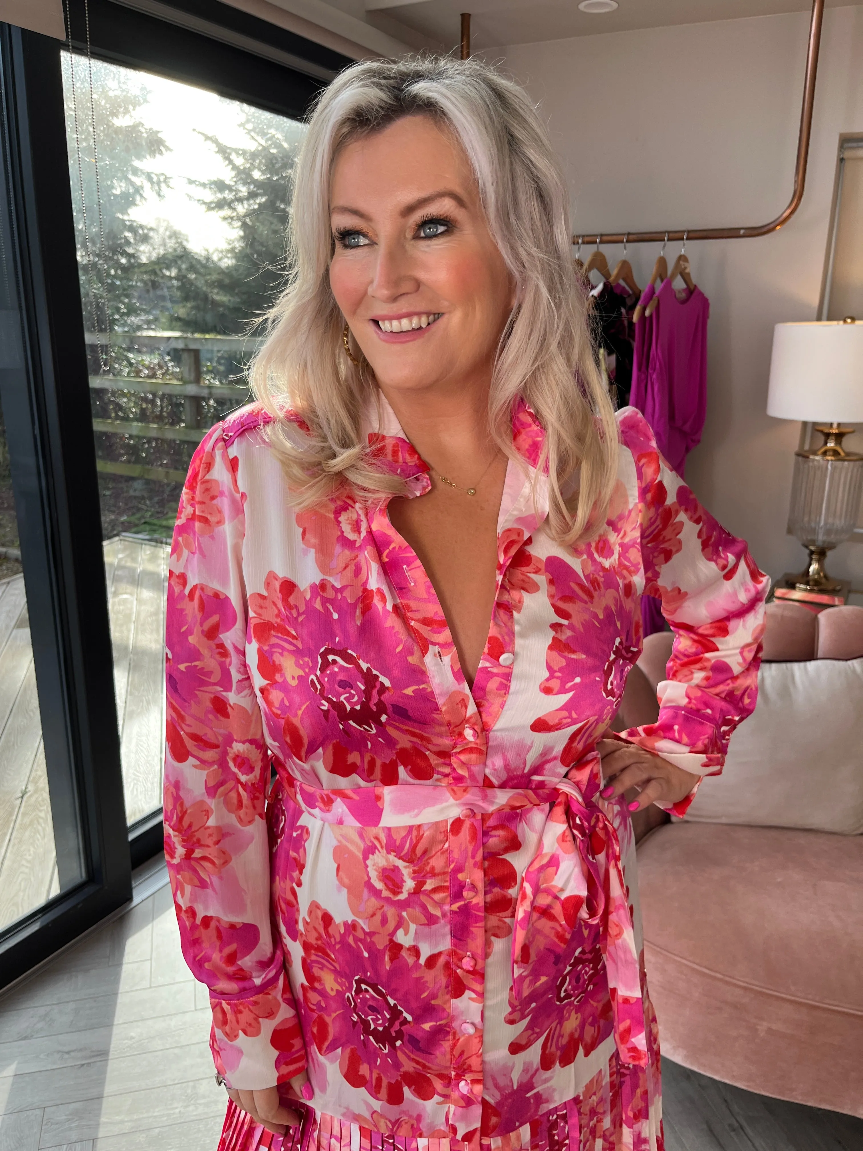 Miral Pink Dress