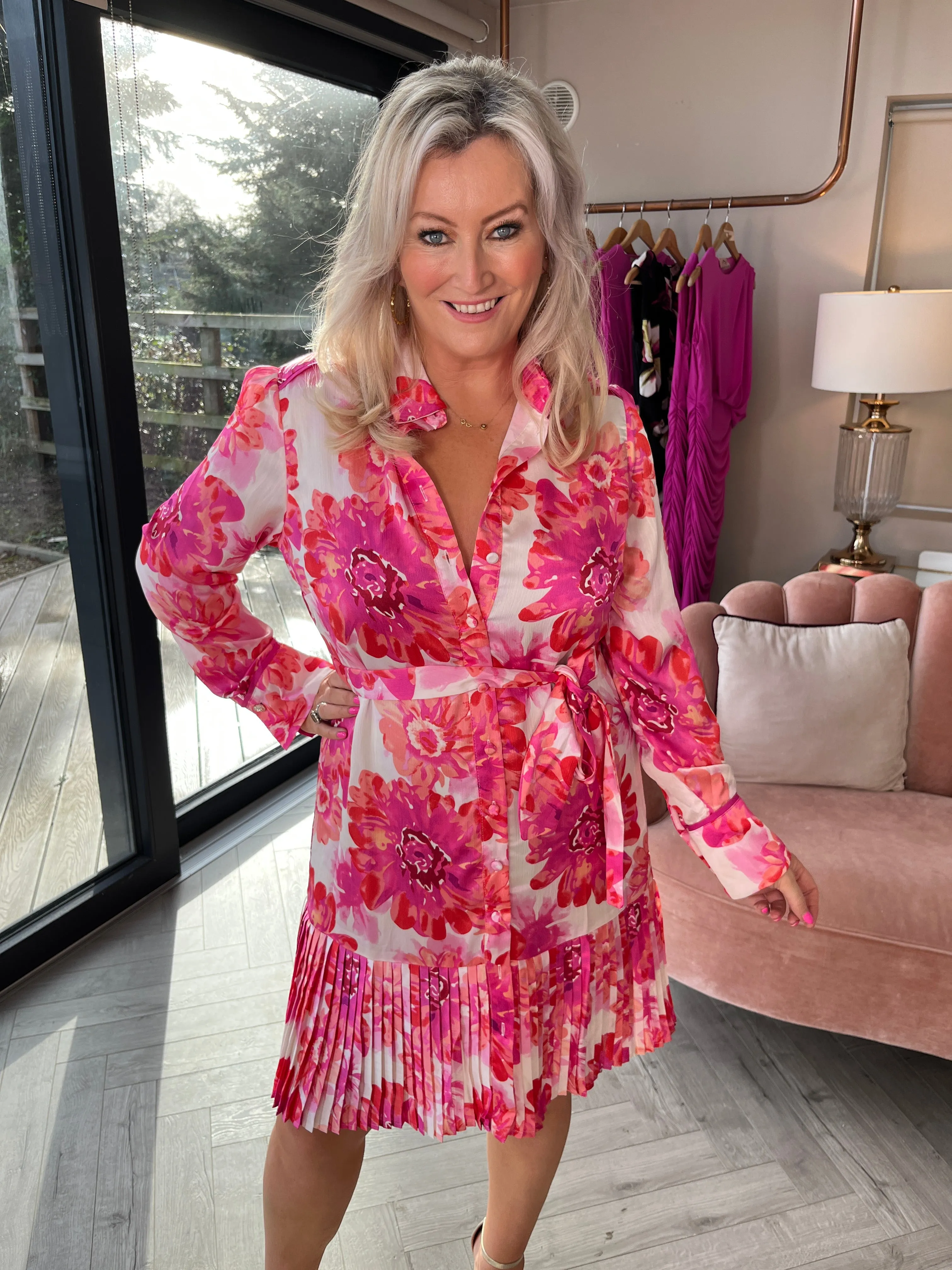 Miral Pink Dress