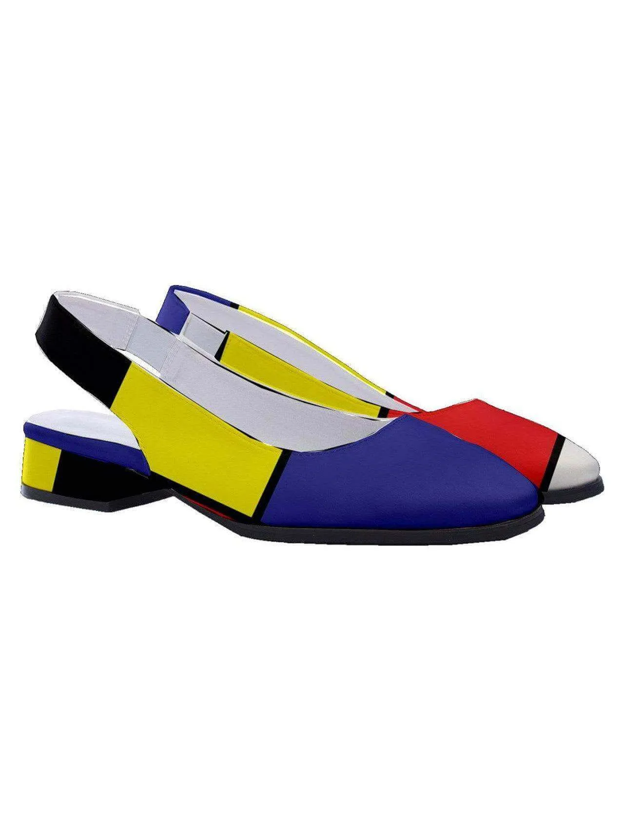 Mondrian Women's Classic Slingback Heels