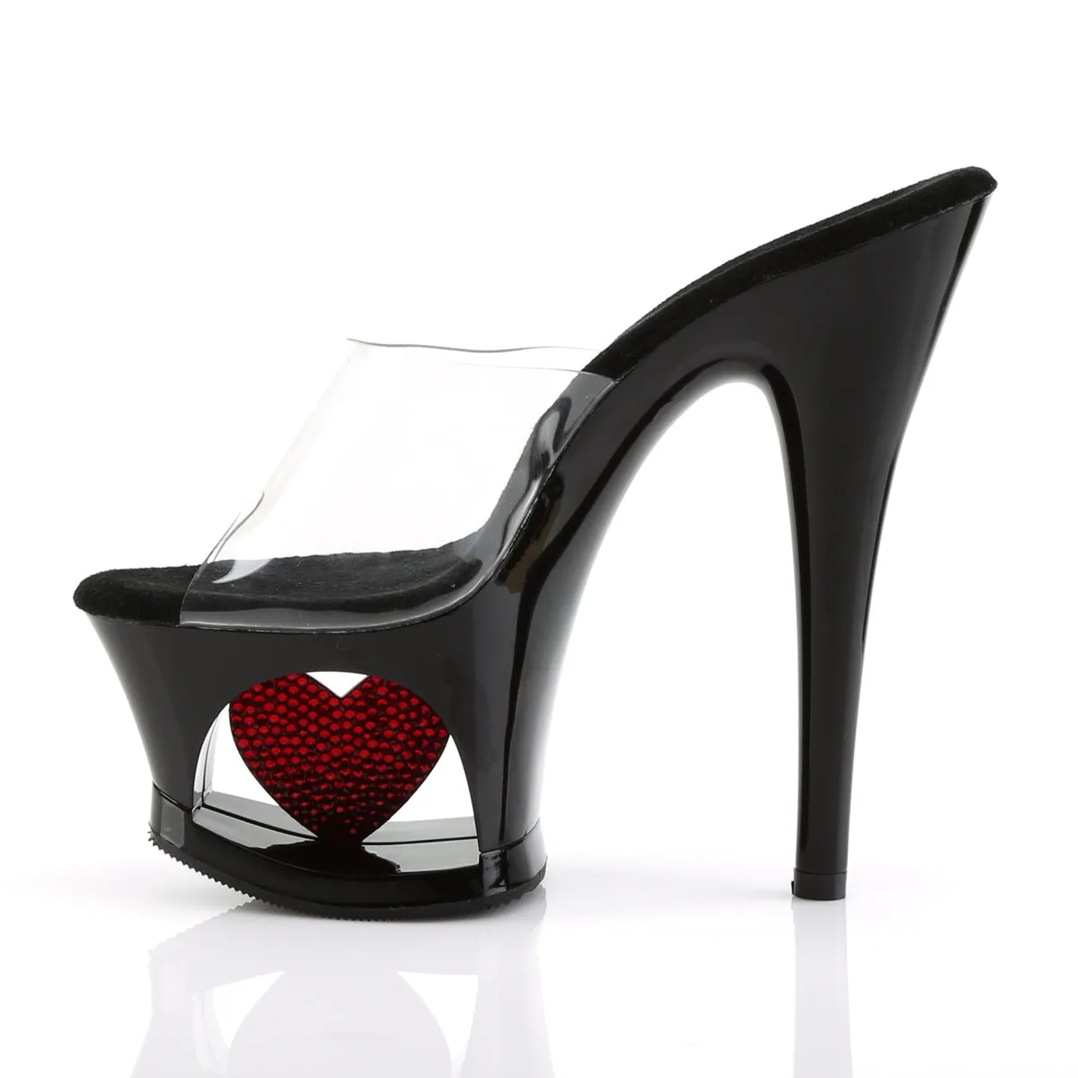 MOON-701HRS Unique Platform Stripper Slide Sandal