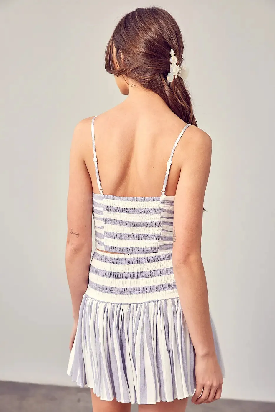 Multi-Stripe Print Cami Top
