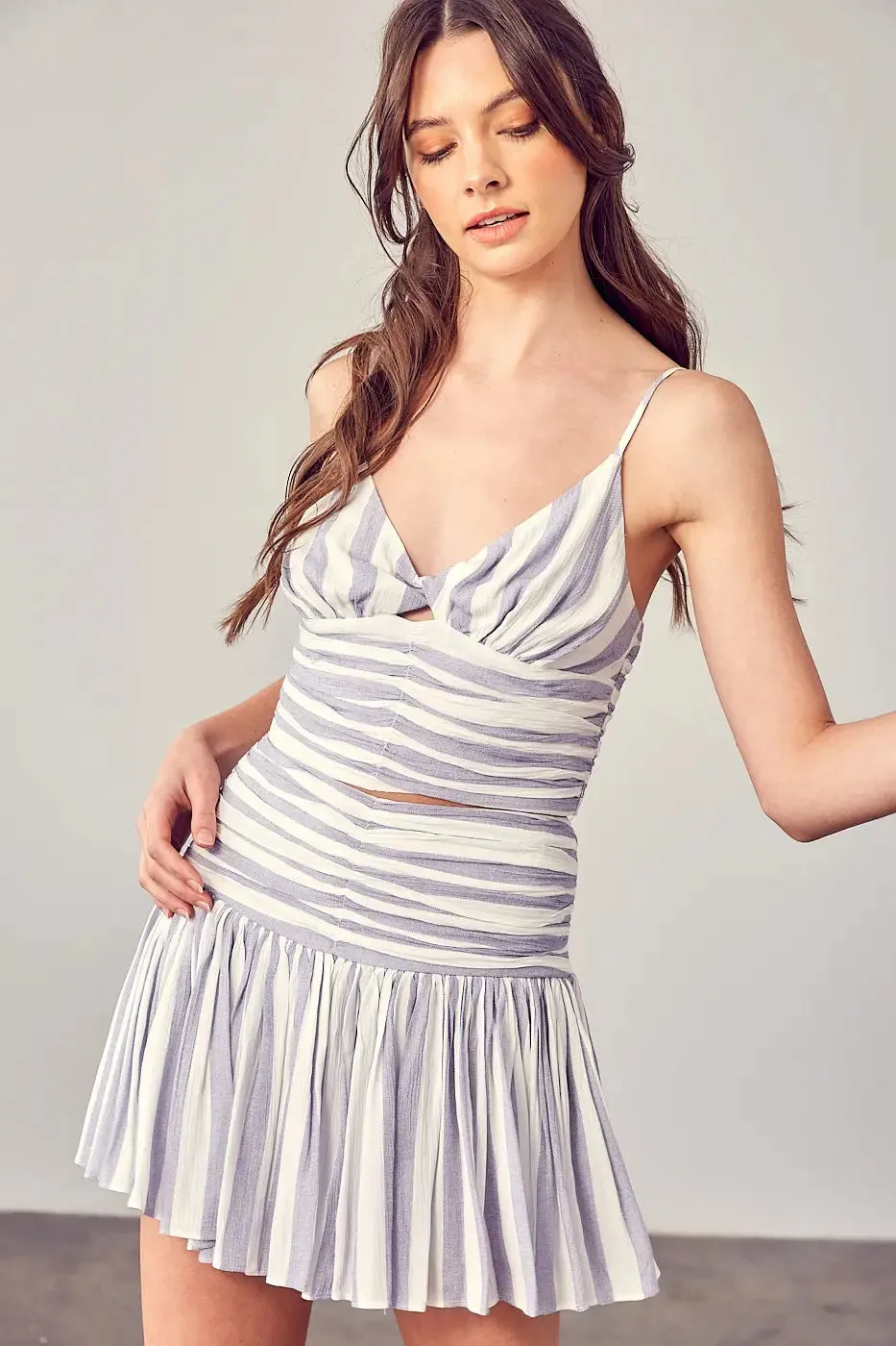 Multi-Stripe Print Cami Top