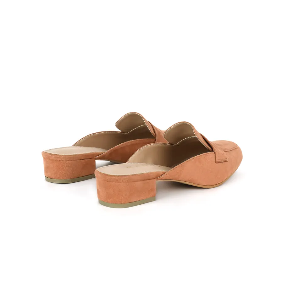 Nadine Suede Loafer Mules