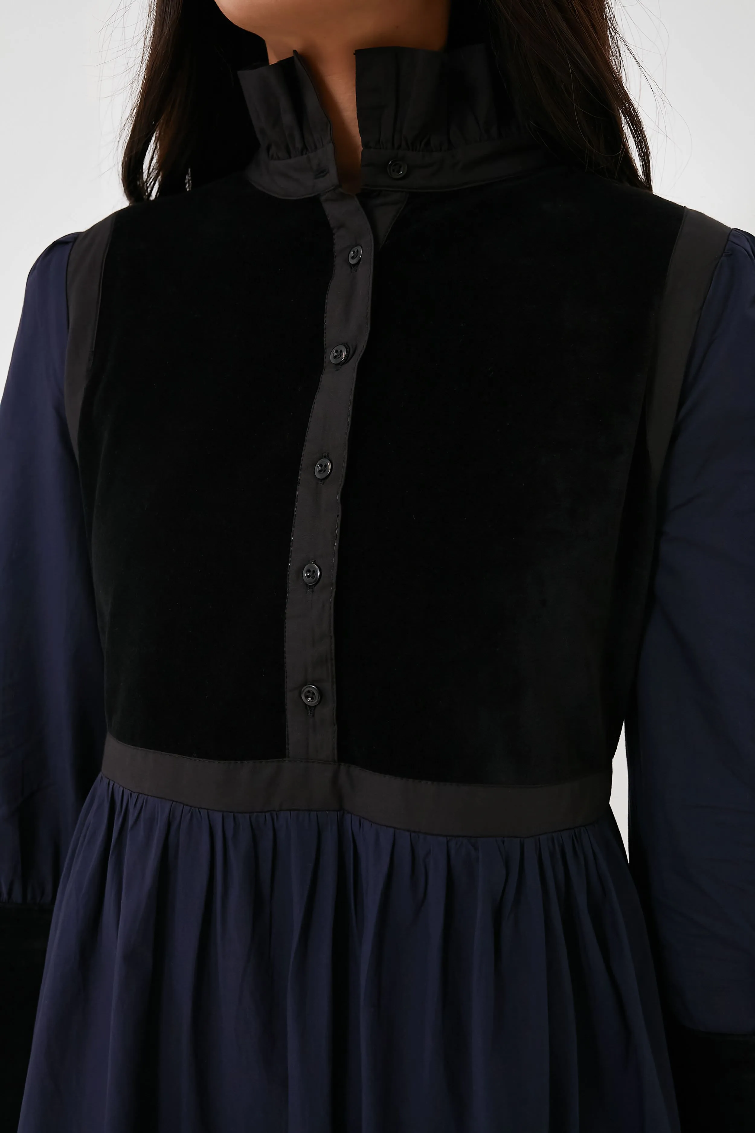 Navy Kavita Dress