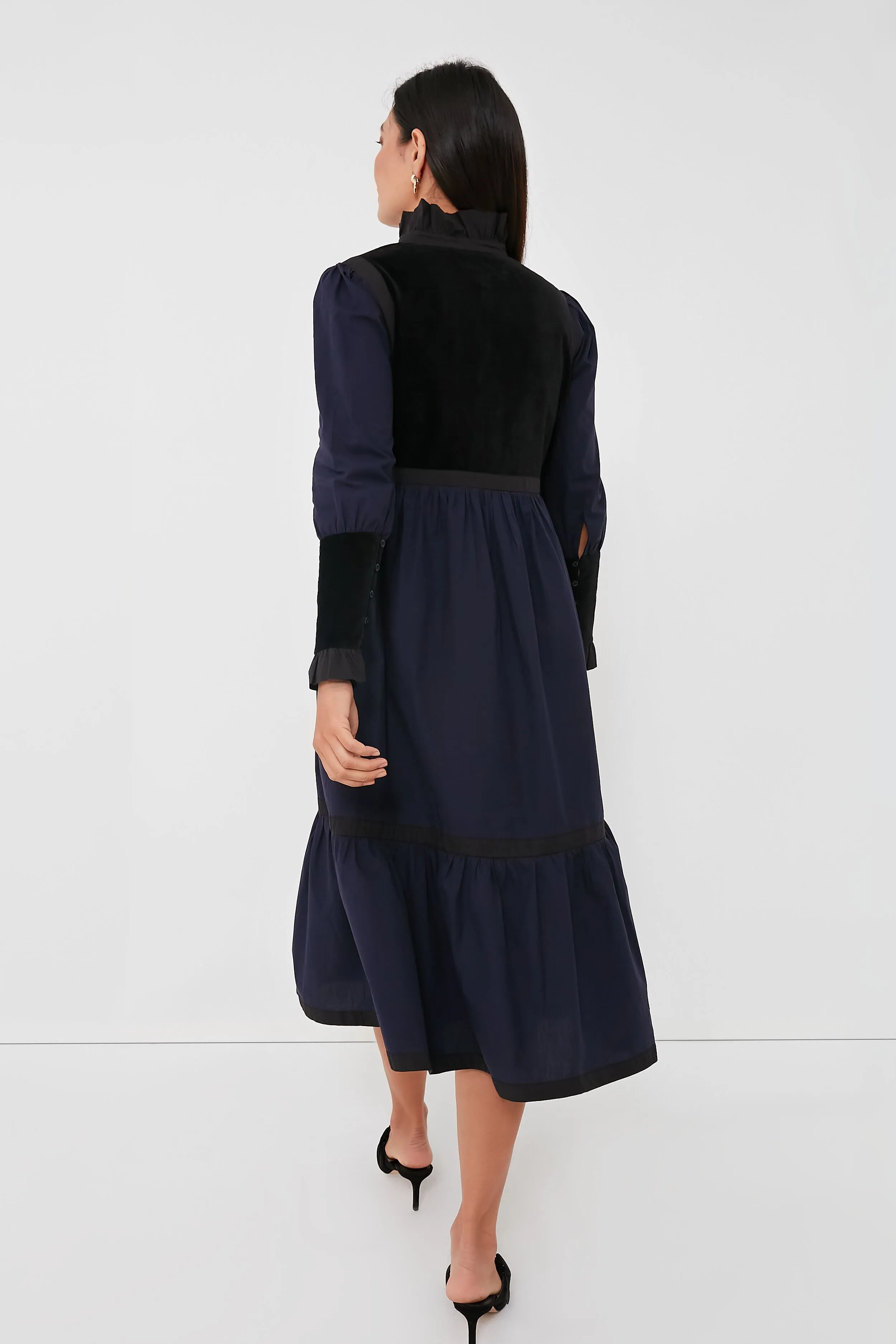 Navy Kavita Dress