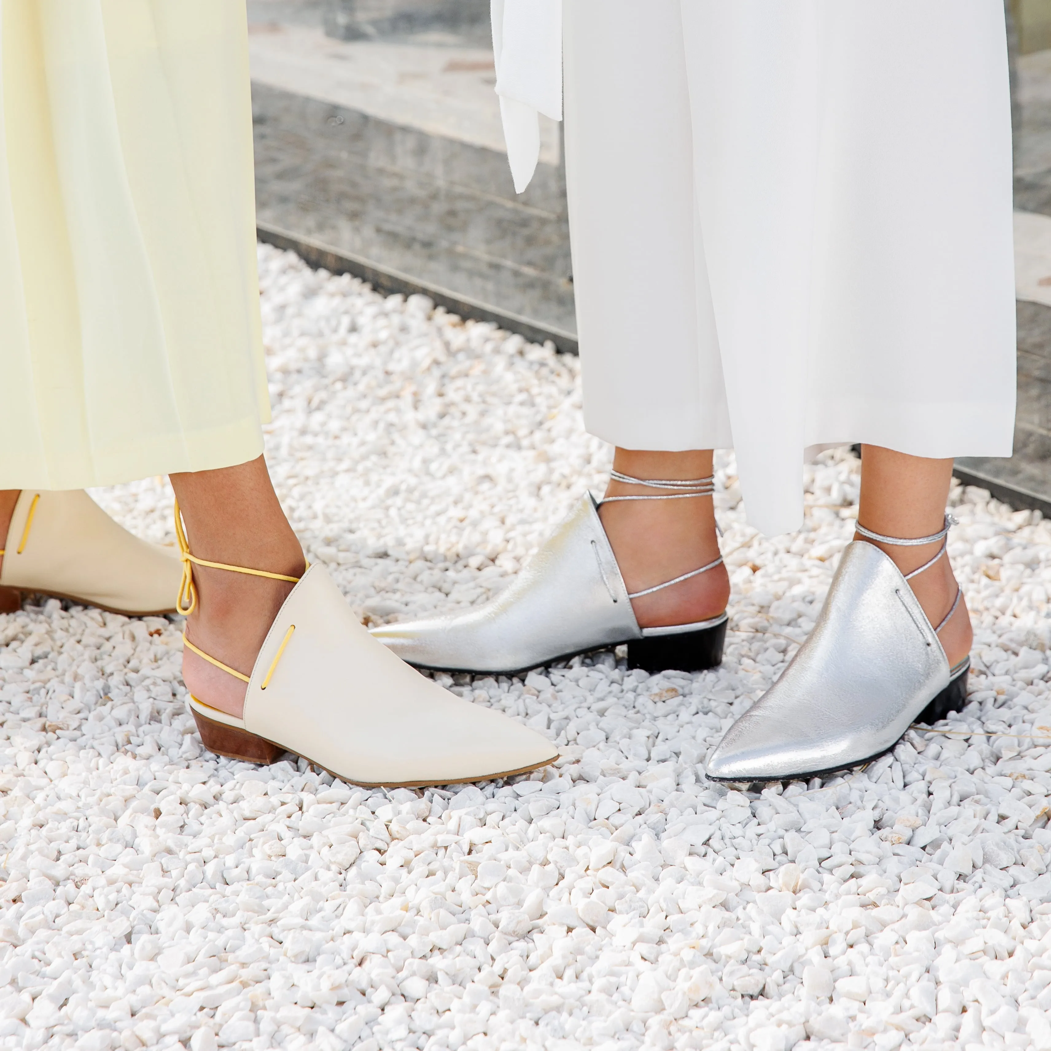 Nawa cream sandal