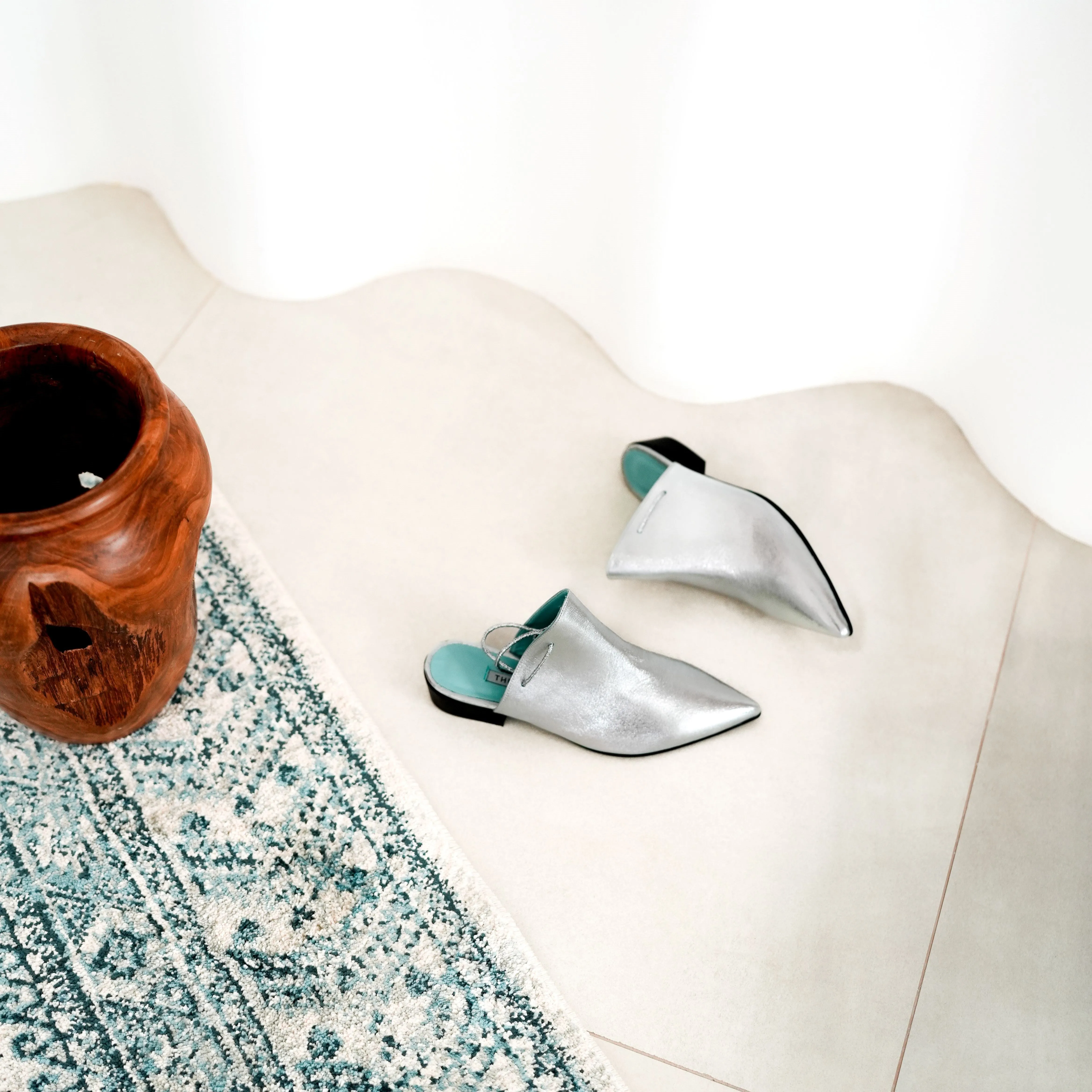 Nawa silver sandal