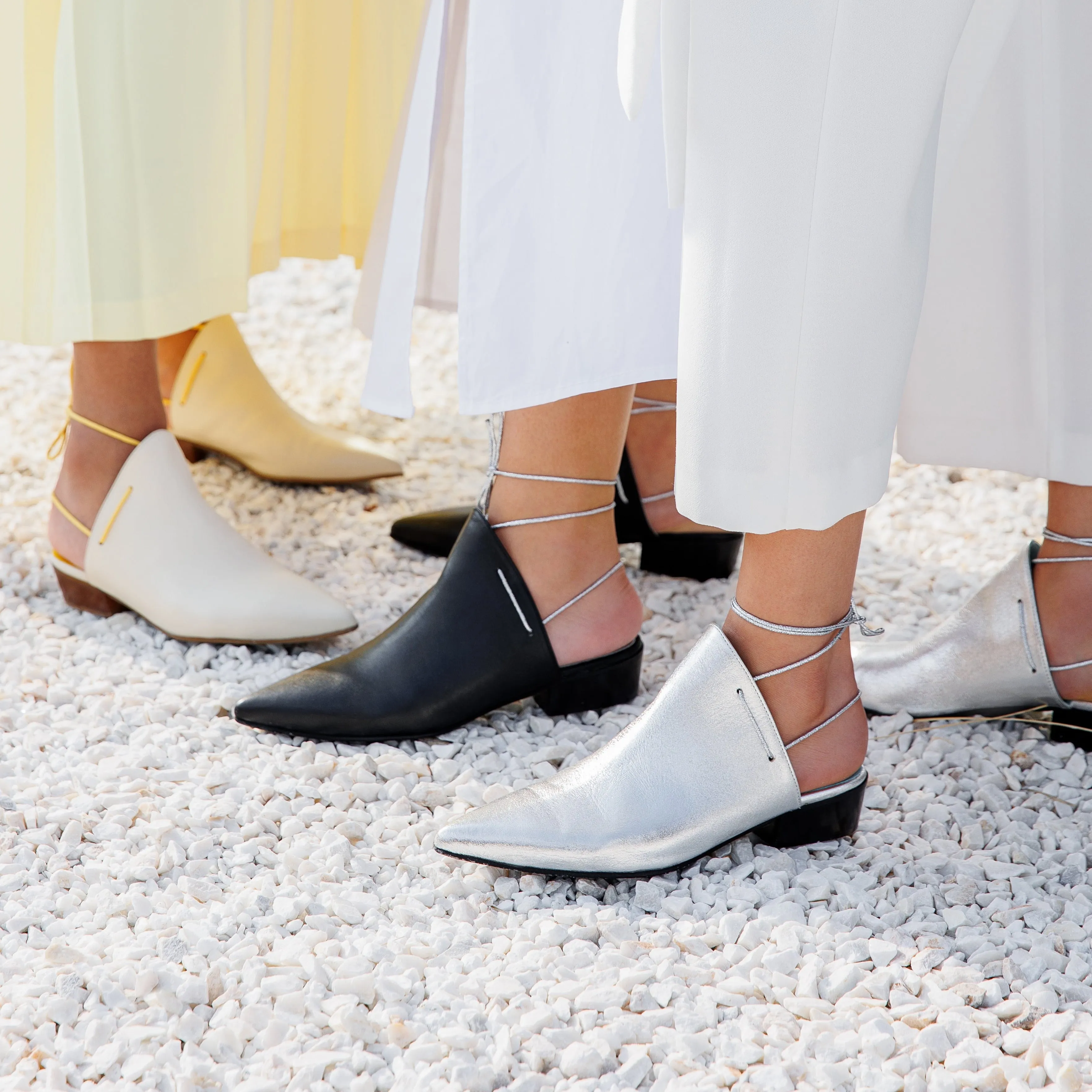 Nawa silver sandal