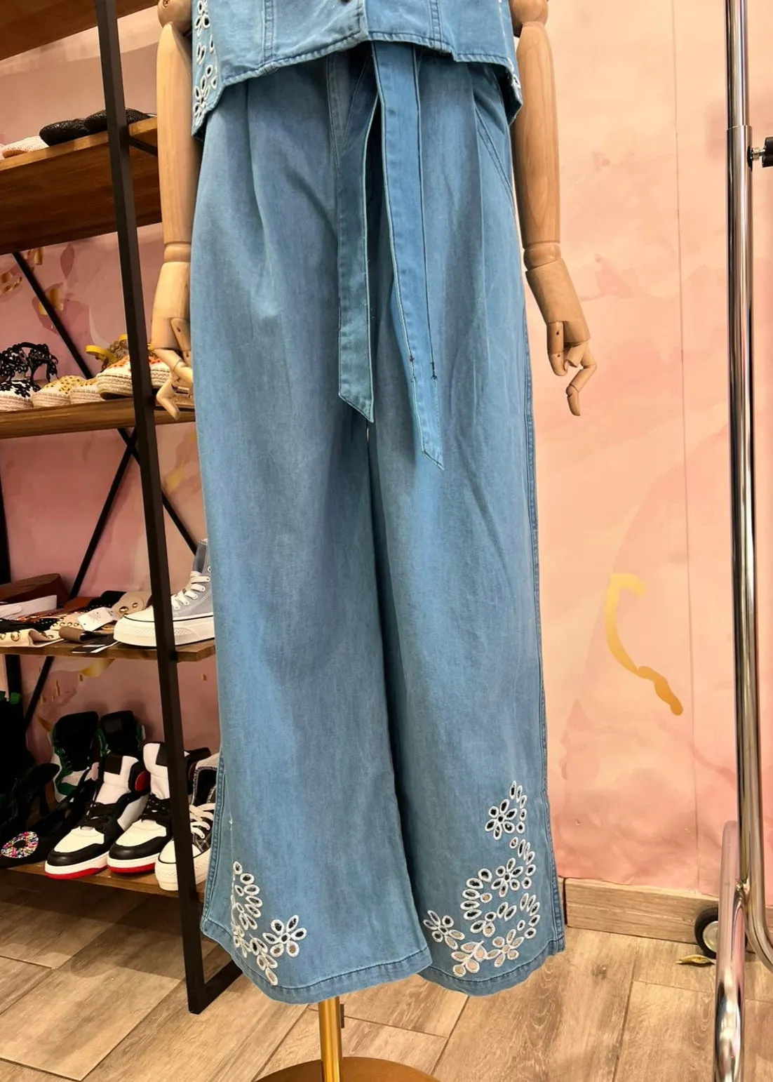 Nina Denim Conjunto