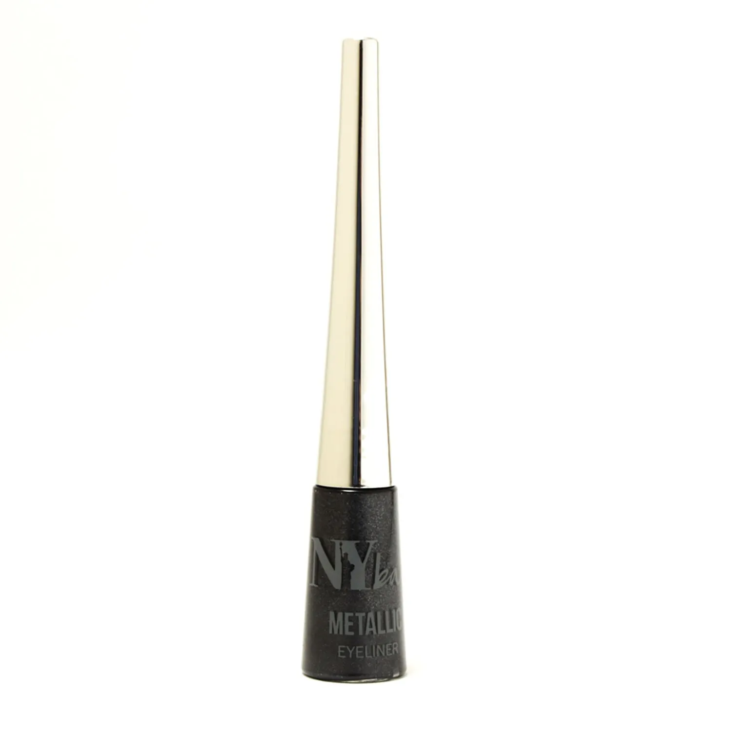 NY Bae Metallic Eyeliner | Metallic Glitter Finish | Quick Dry | Waterproof | Super Pigmented - Black Affair 04 (4.5 ml)