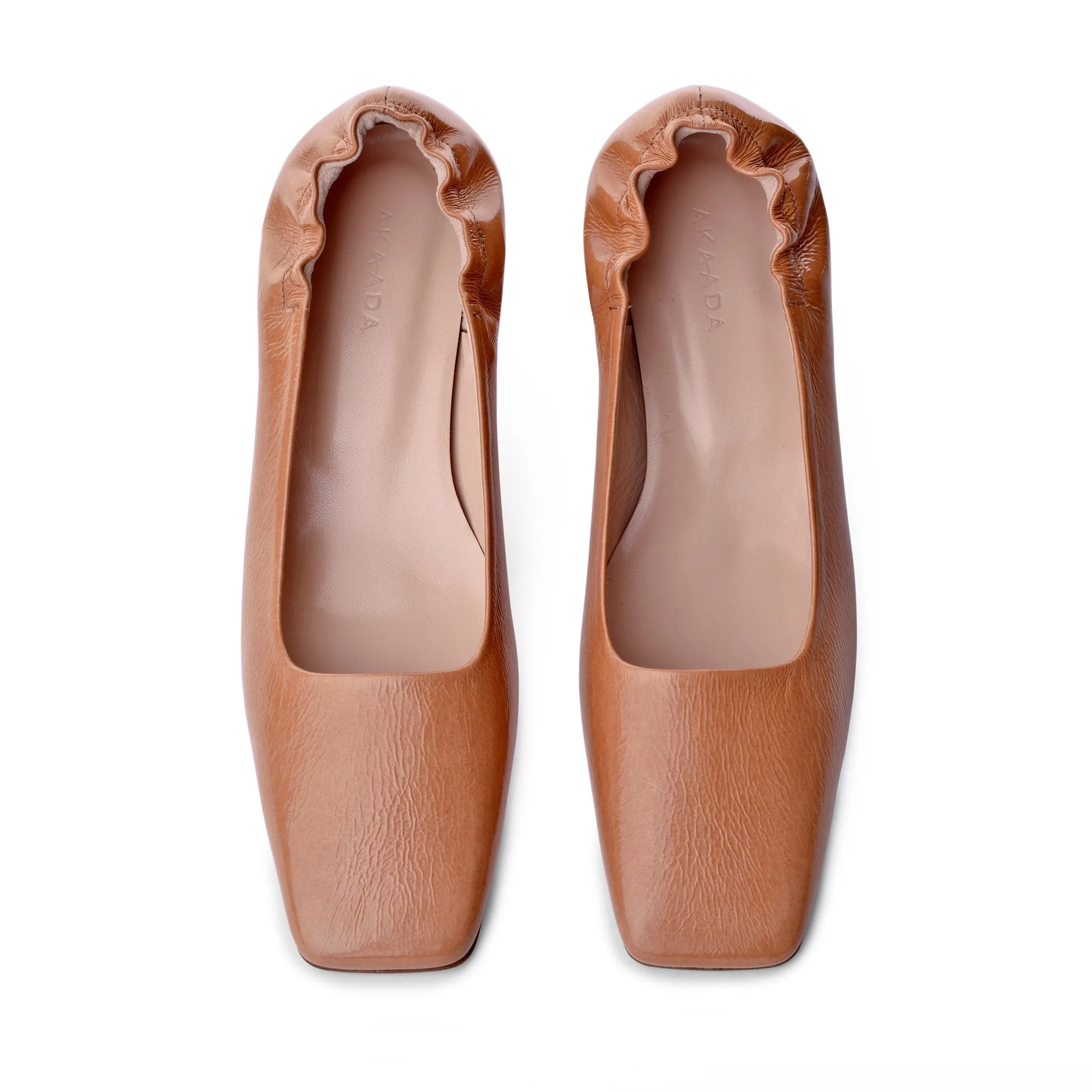 Nyoko Brick Soft Naplak Pumps
