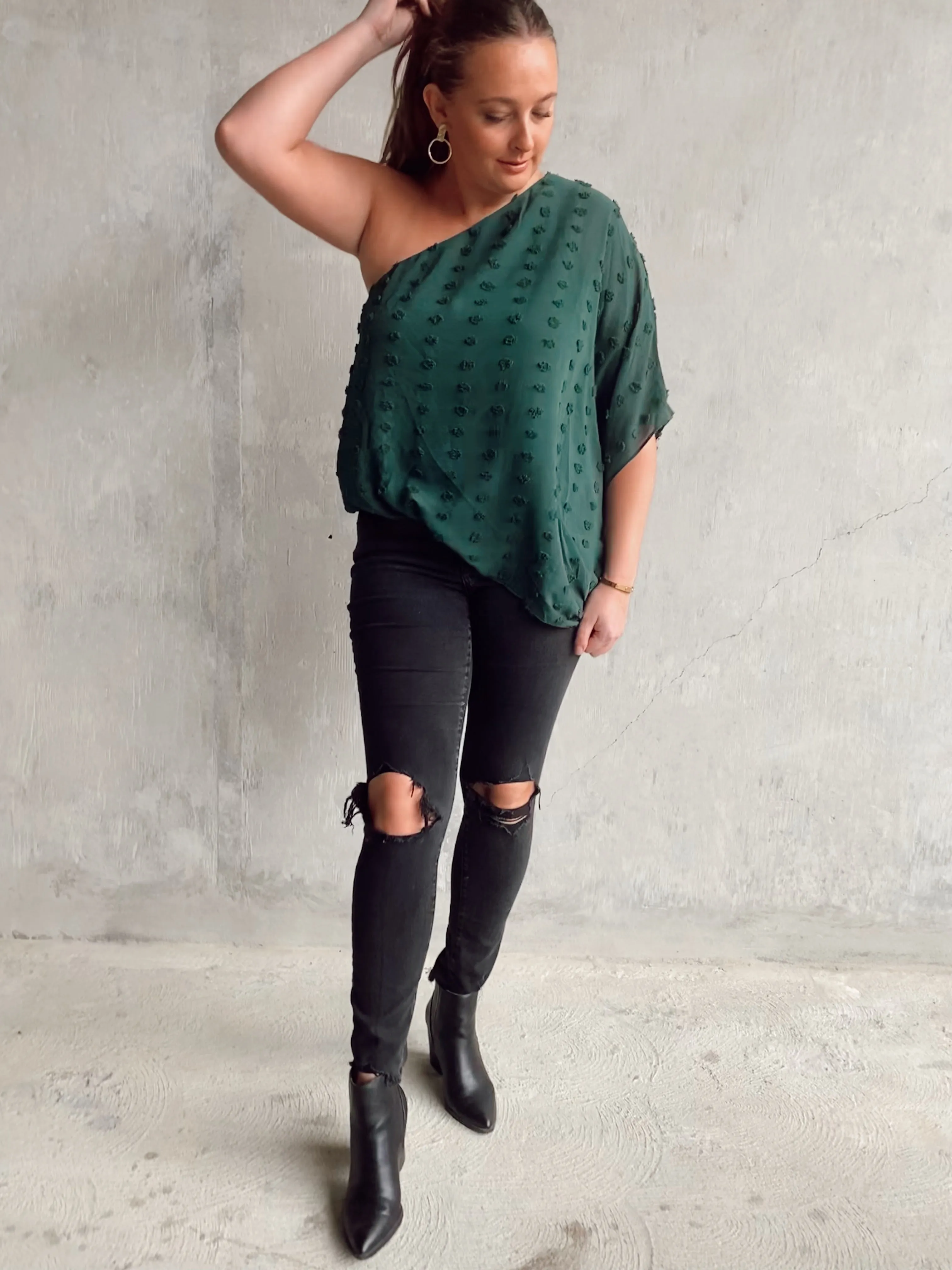 One Shoulder Top