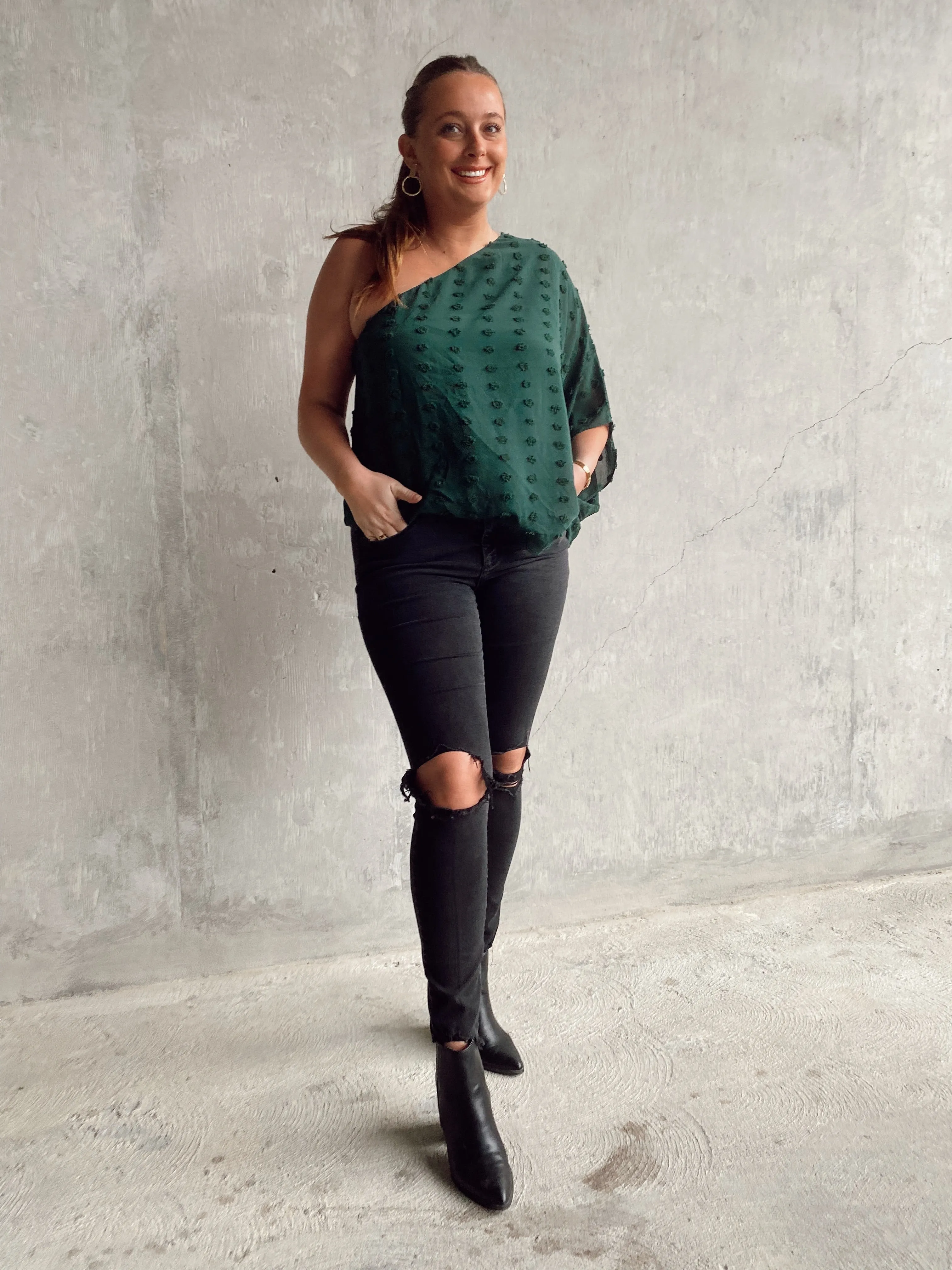 One Shoulder Top